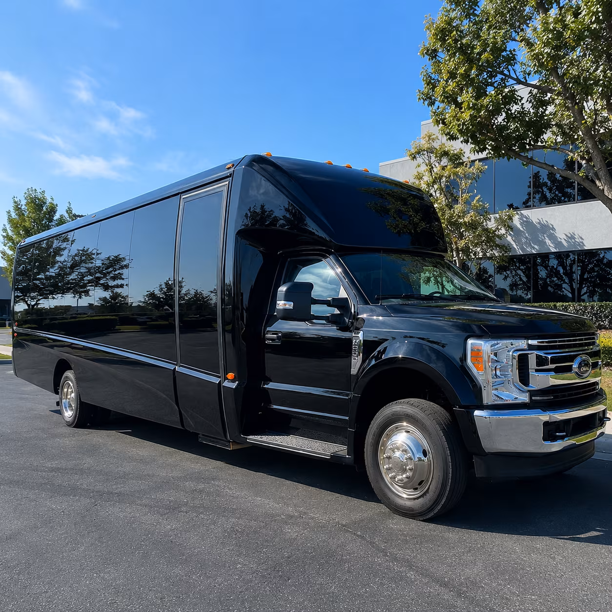 compare minibuses and party buses for every glendale prom group size