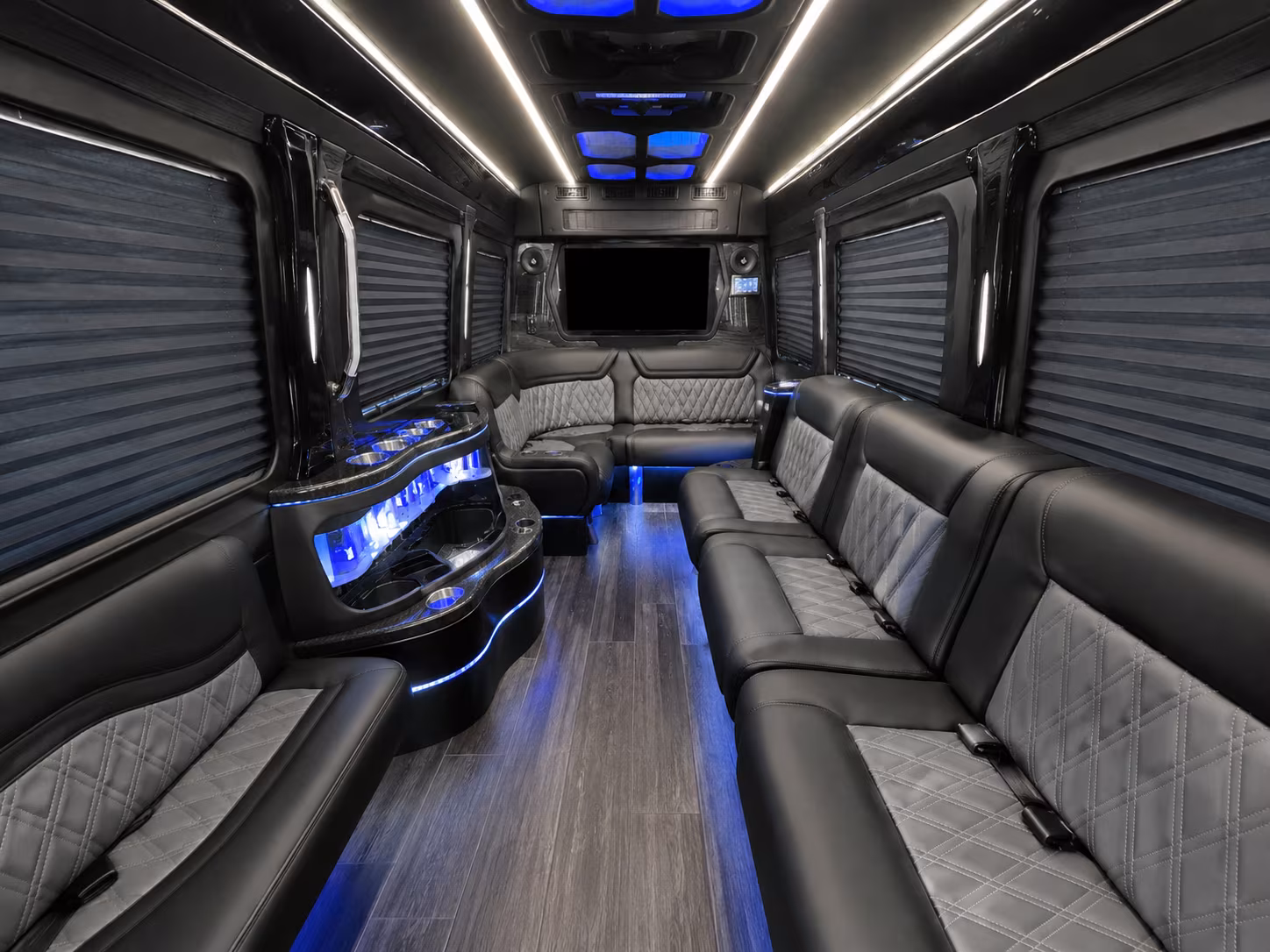glendale 30 passenger party bus
