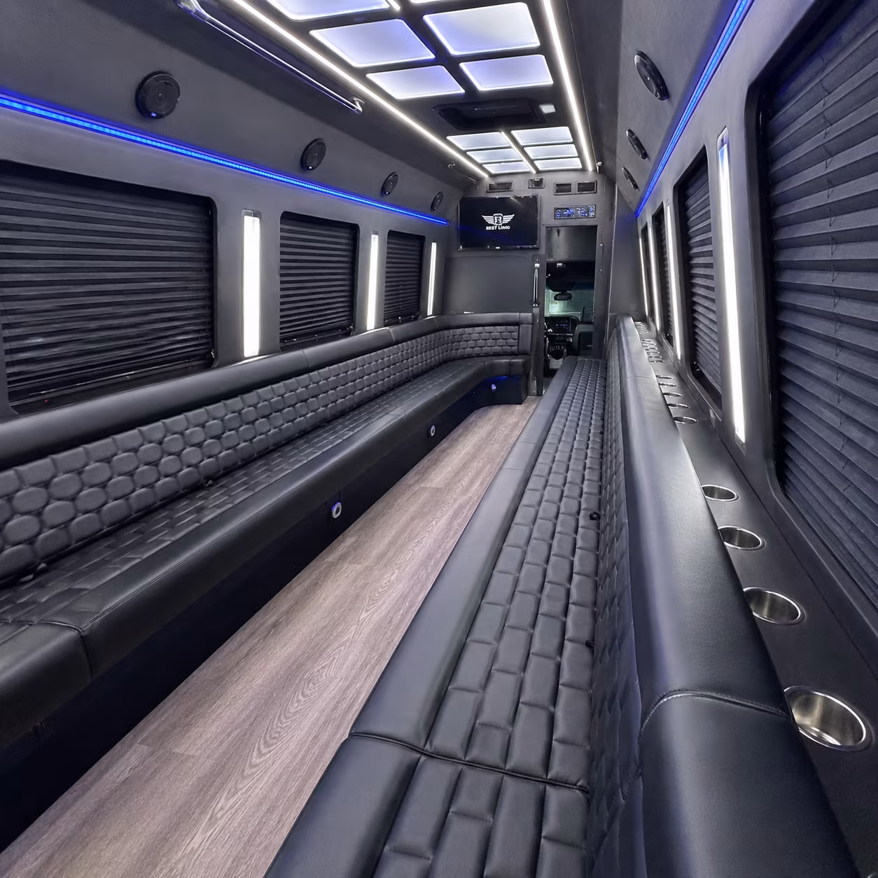 glendale party bus rentals inside
